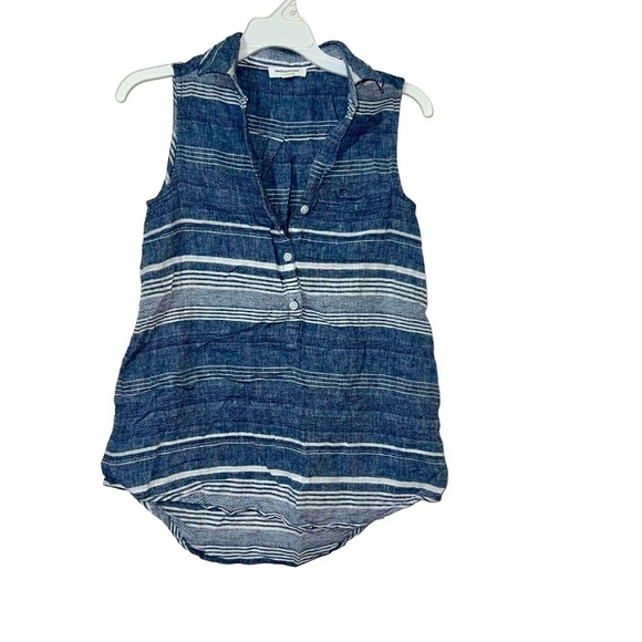 Beach Lunch Lounge Collection Sleeveless Blouse size XS - Picture 1 of 7